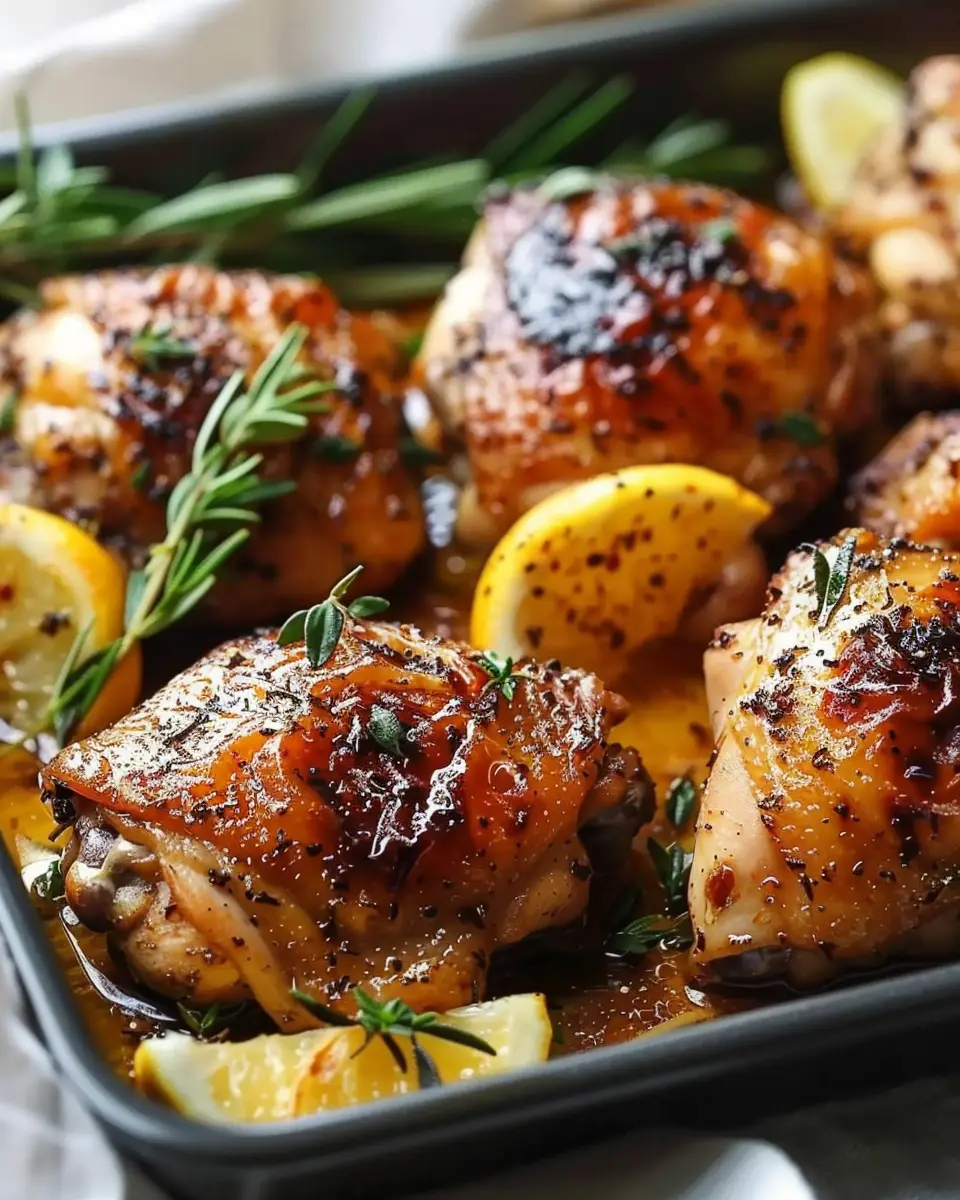 Oven Baked Chicken Thighs: Juicy Easy Recipe for Home Chefs