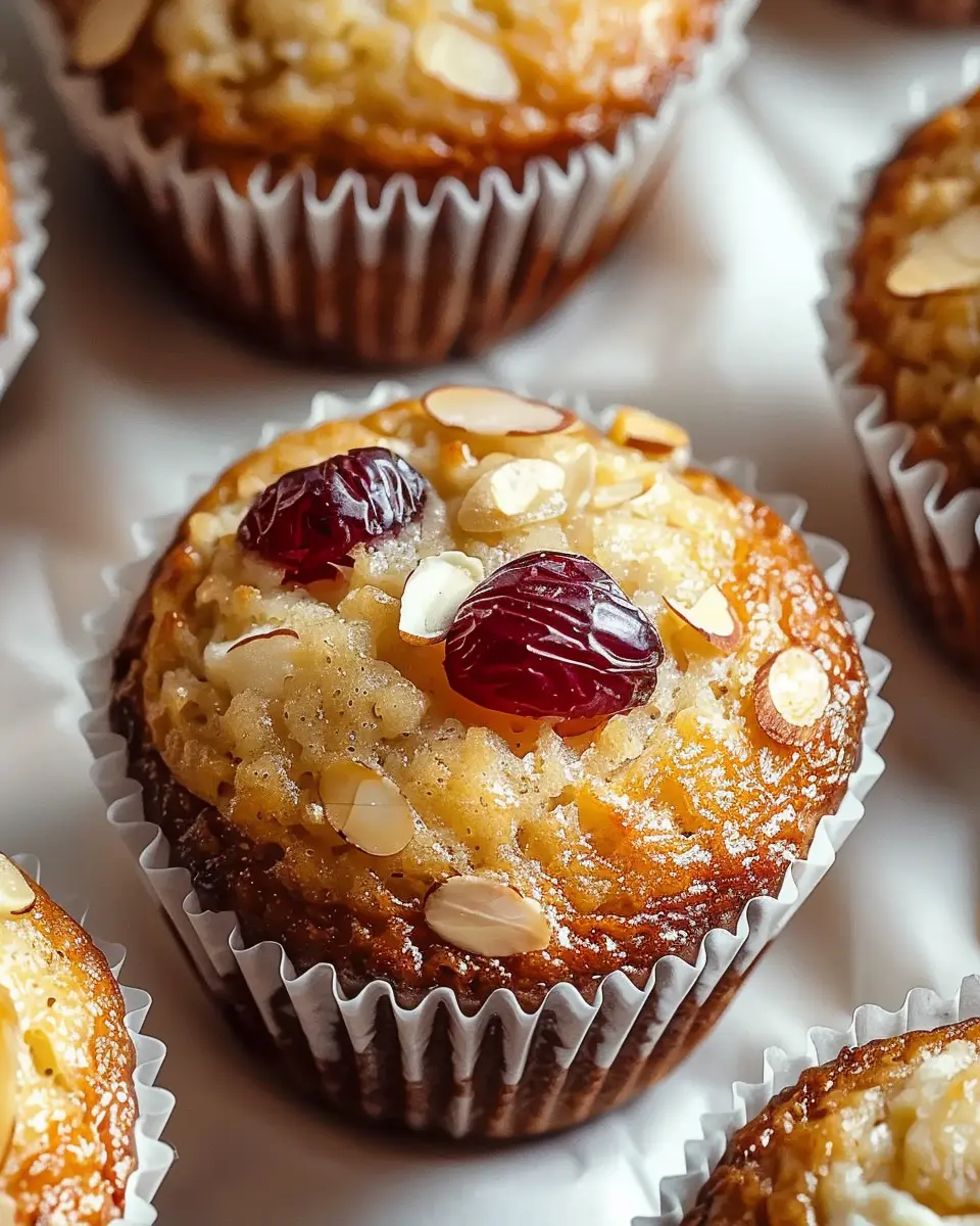 Cherry Almond Cottage Cheese Muffins: The Best Healthy Snack