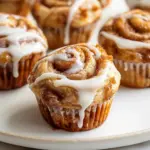 Cinnamon Roll Protein Muffins