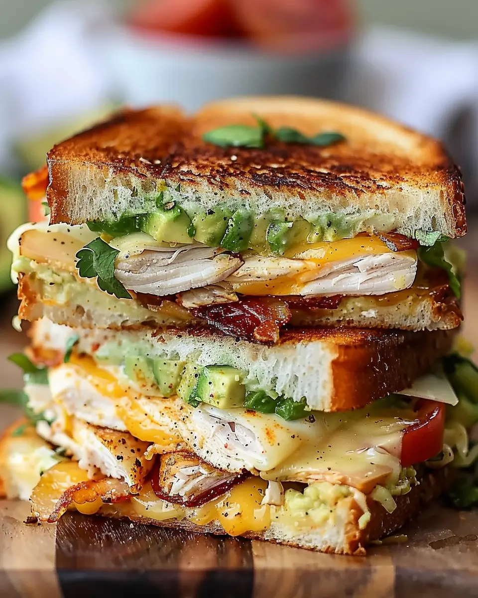 Chicken Avocado Melt Sandwich: A Juicy Twist on Comfort Food