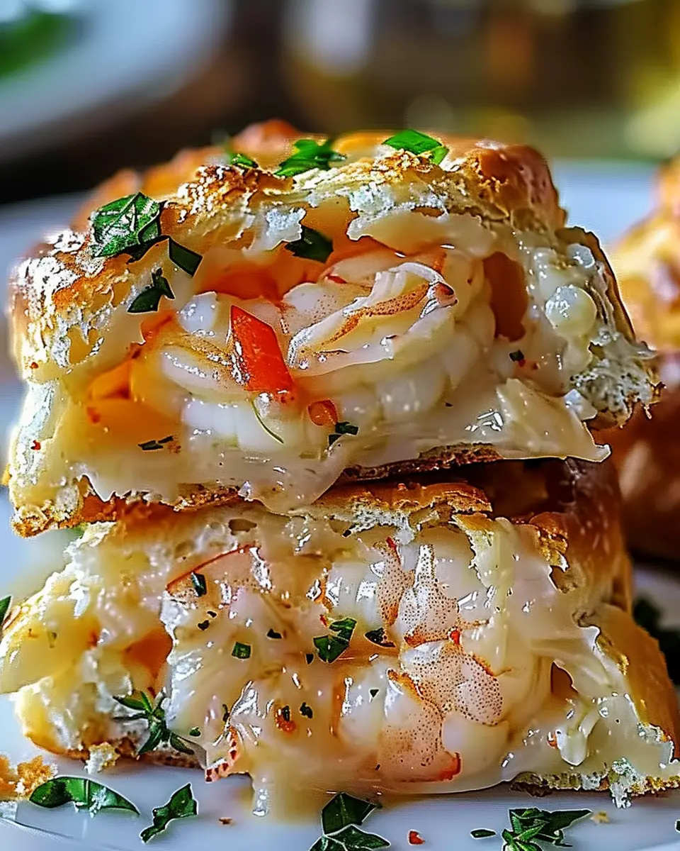 Savory Shrimp and Crab Biscuit Melts: Indulgent Flavor Awaits