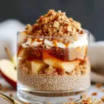 Apple Crumble Chia Pudding