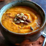 Hearty Autumn-Spiced Roasted Pumpkin Soup for Cozy Nights