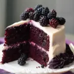 Blackberry Velvet Cake
