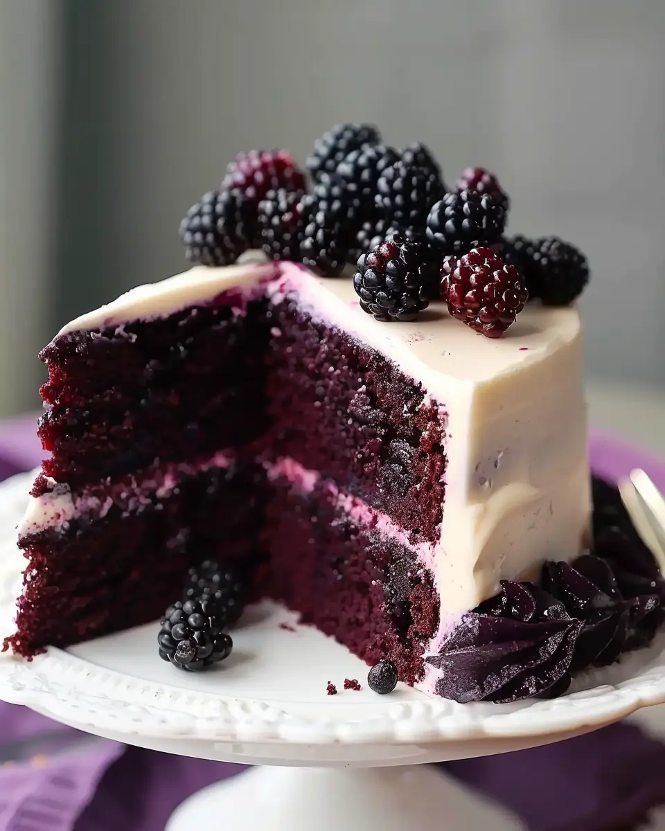 Blackberry Velvet Cake: The Best Indulgent Treat for Home Chefs