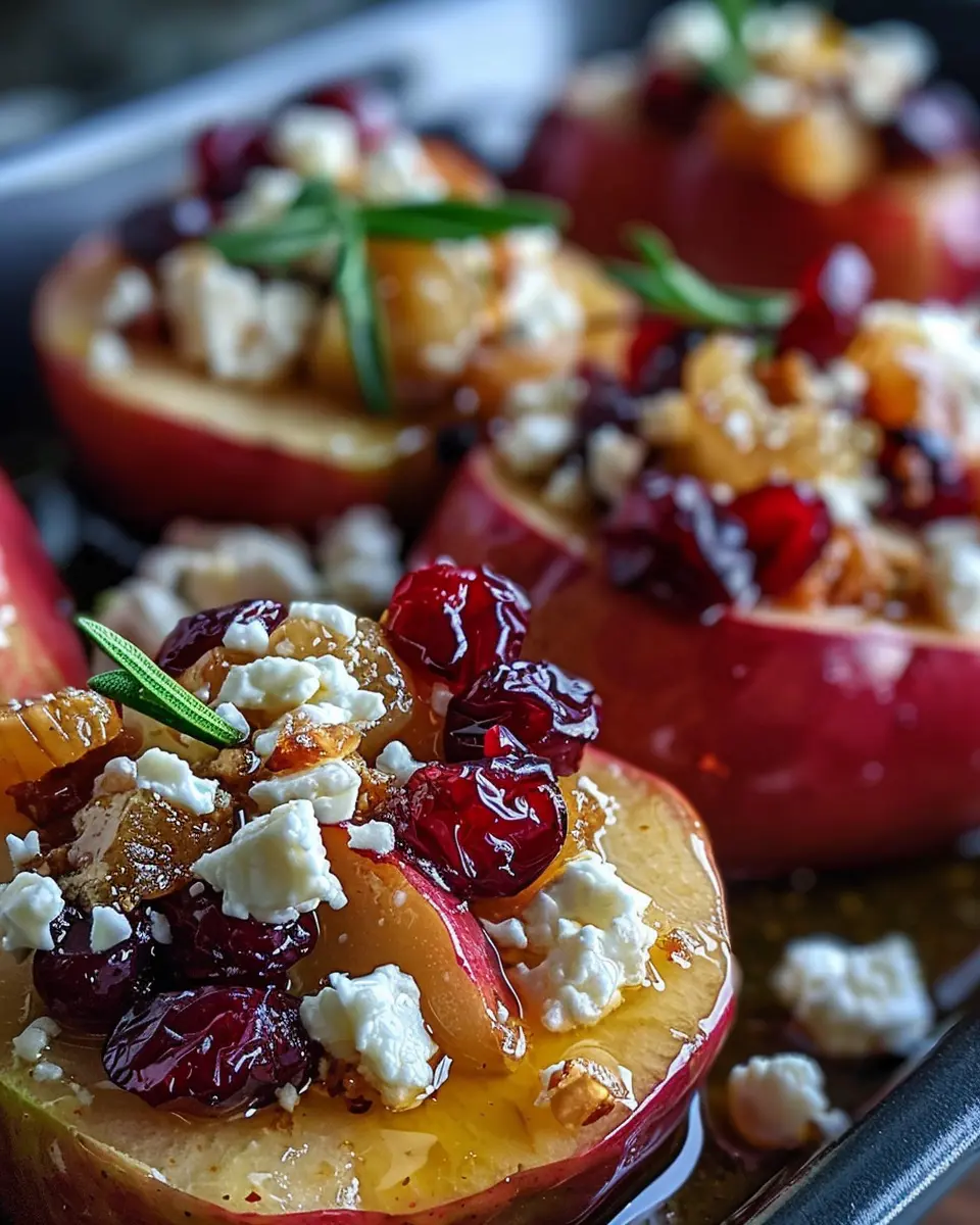Baked Apples with Feta: A Delightful Sweet and Savory Treat