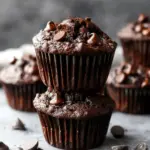 Double Chocolate Banana Muffins Recipe