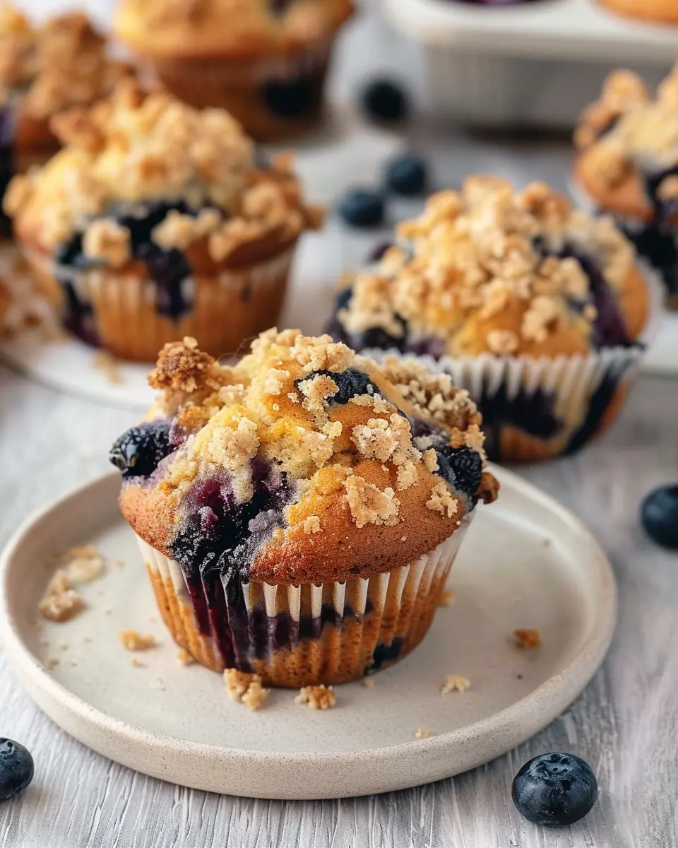 The Best Blueberry Coffee Cake Muffins You’ll Ever Make at Home