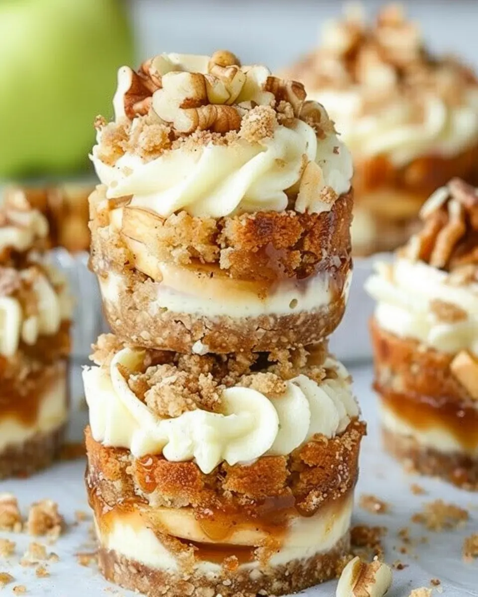 Apple Crisp Mini Cheesecakes: A Delightfully Easy Dessert Treat