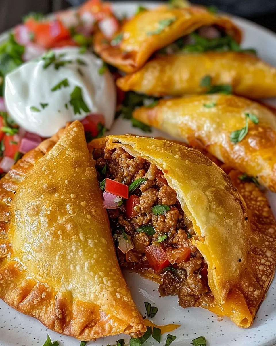 Spicy Crispy Mexican Taco Pockets: The Best Way to Enjoy Homemade Flavor