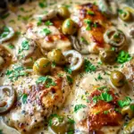 Creamy Pepperoncini Chicken Skillet Recipe