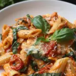 Creamy Tuscan Slow Roasted Tomato Pasta
