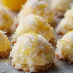 Lemon Coconut Cheesecake Cookies
