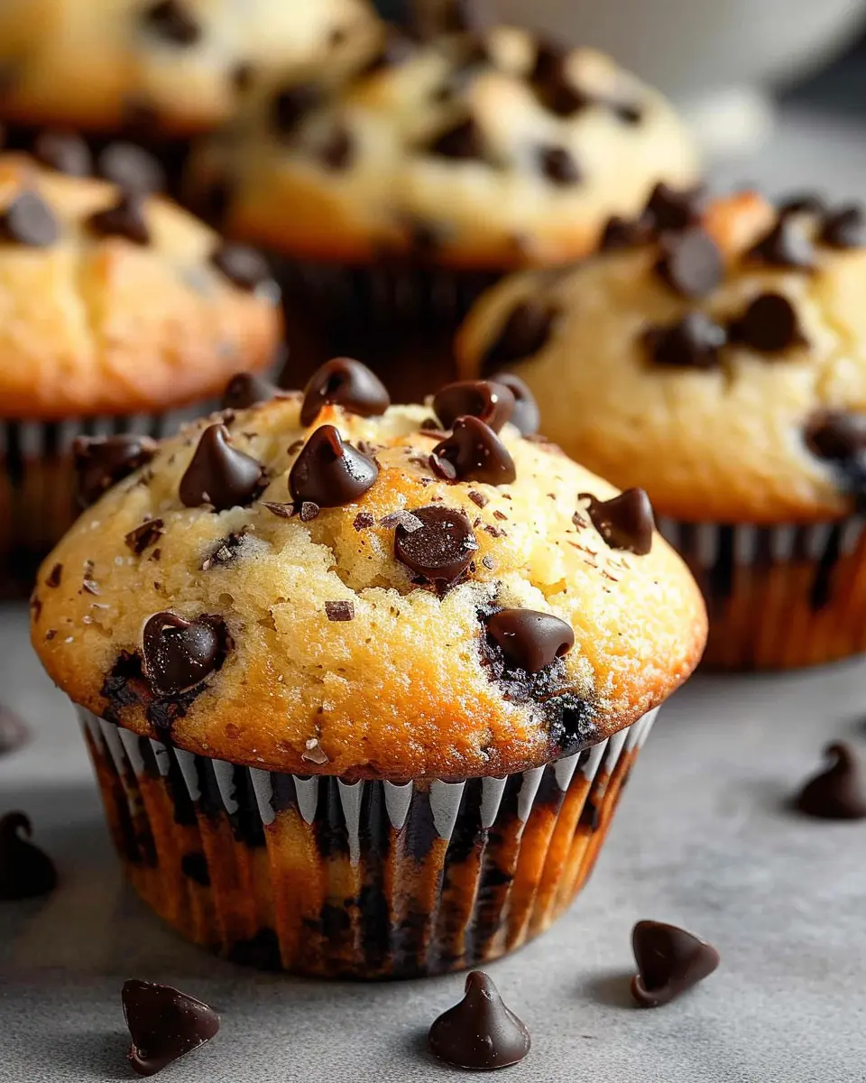 Tender Classic Chocolate Chip Muffins: The Ultimate Comfort Treat