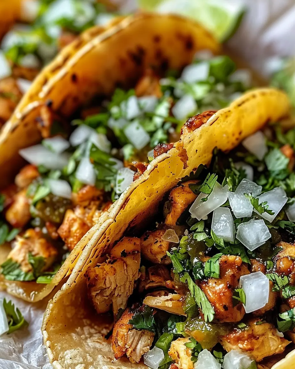Chicken Street Tacos: Juicy and Easy Recipe for Taco Night