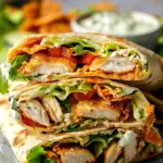 Healthy Chicken Crunch Wrap