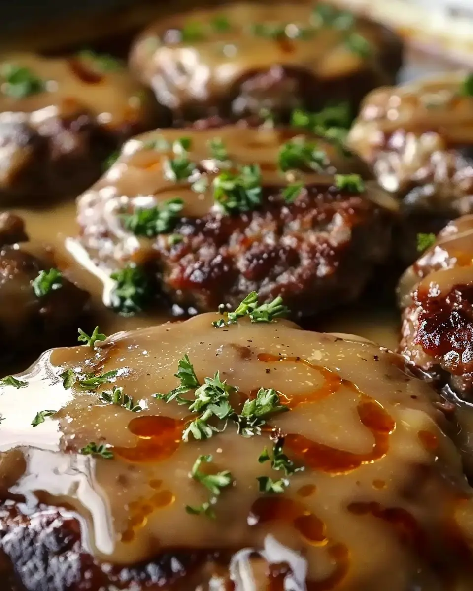 Amish Hamburger Steak Bake: Easy Comfort Food with Turkey Bacon