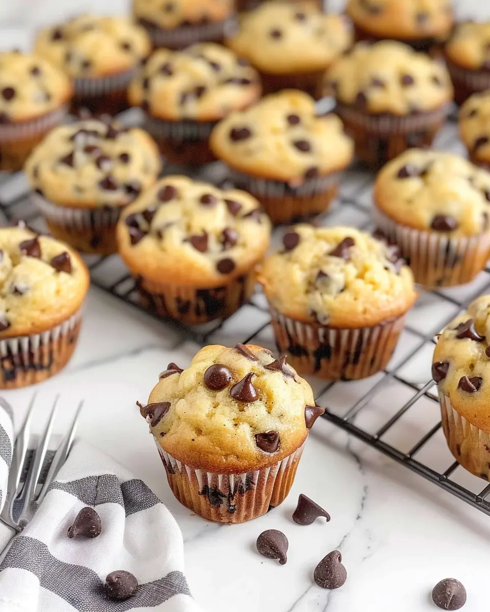 Mini Banana Chocolate Chip Muffins – Easy, Delicious, and Fun to Make