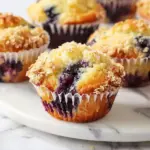 Ultimate Moist & Flavourful Blueberry Muffins