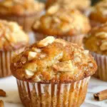 Apple Cinnamon Greek Yogurt Muffins