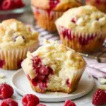 White Chocolate Raspberry Muffins
