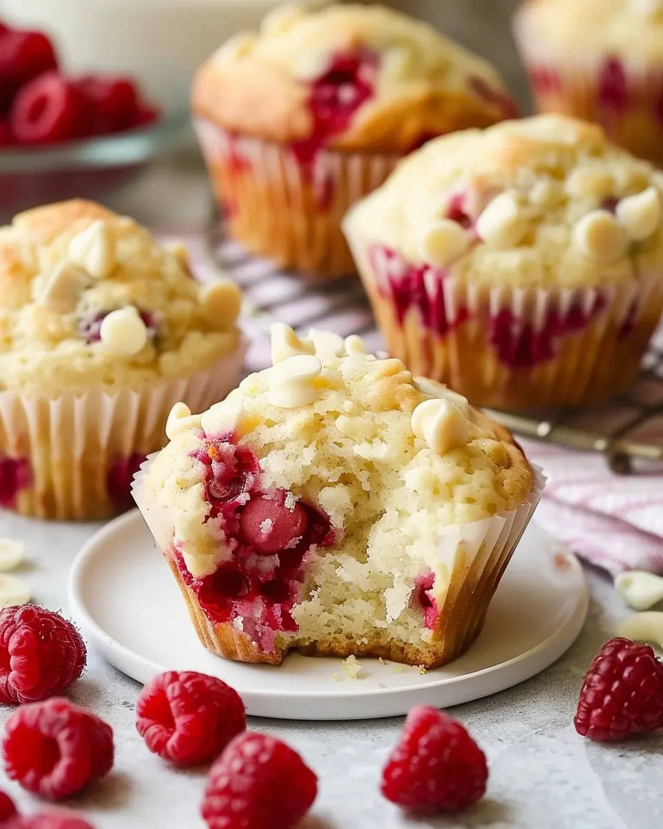 White Chocolate Raspberry Muffins: The Best Sweet Indulgence