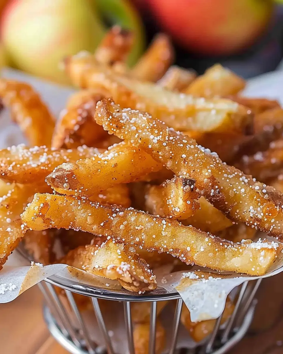 Crispy Air Fryer Apple Fries: A Delightful Twist on Snack Time