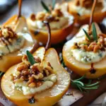 Elegant Blue Cheese Stuffed Pears Recipe