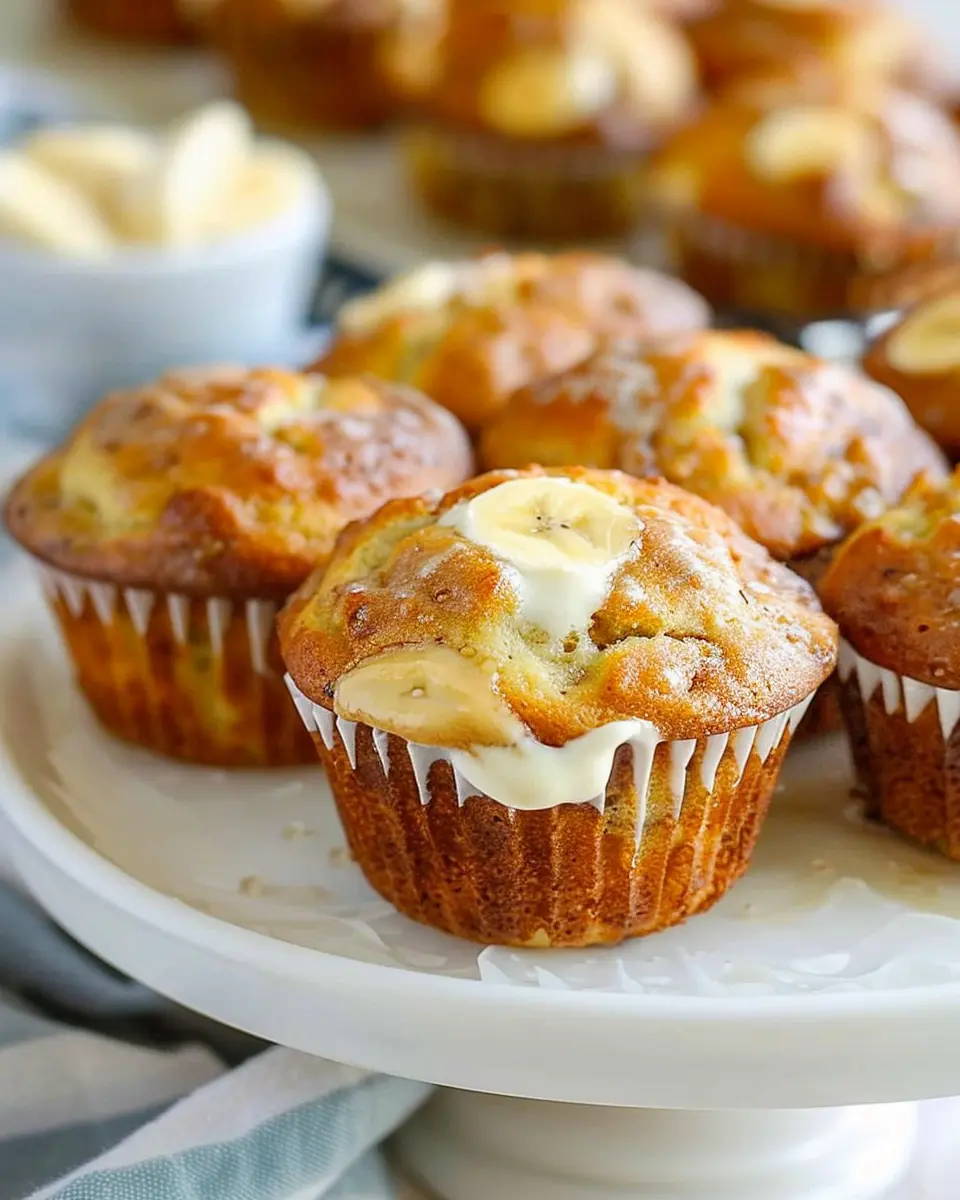 Fresh Banana Cream Cheese Muffins Recipe – The Best Homemade Treat