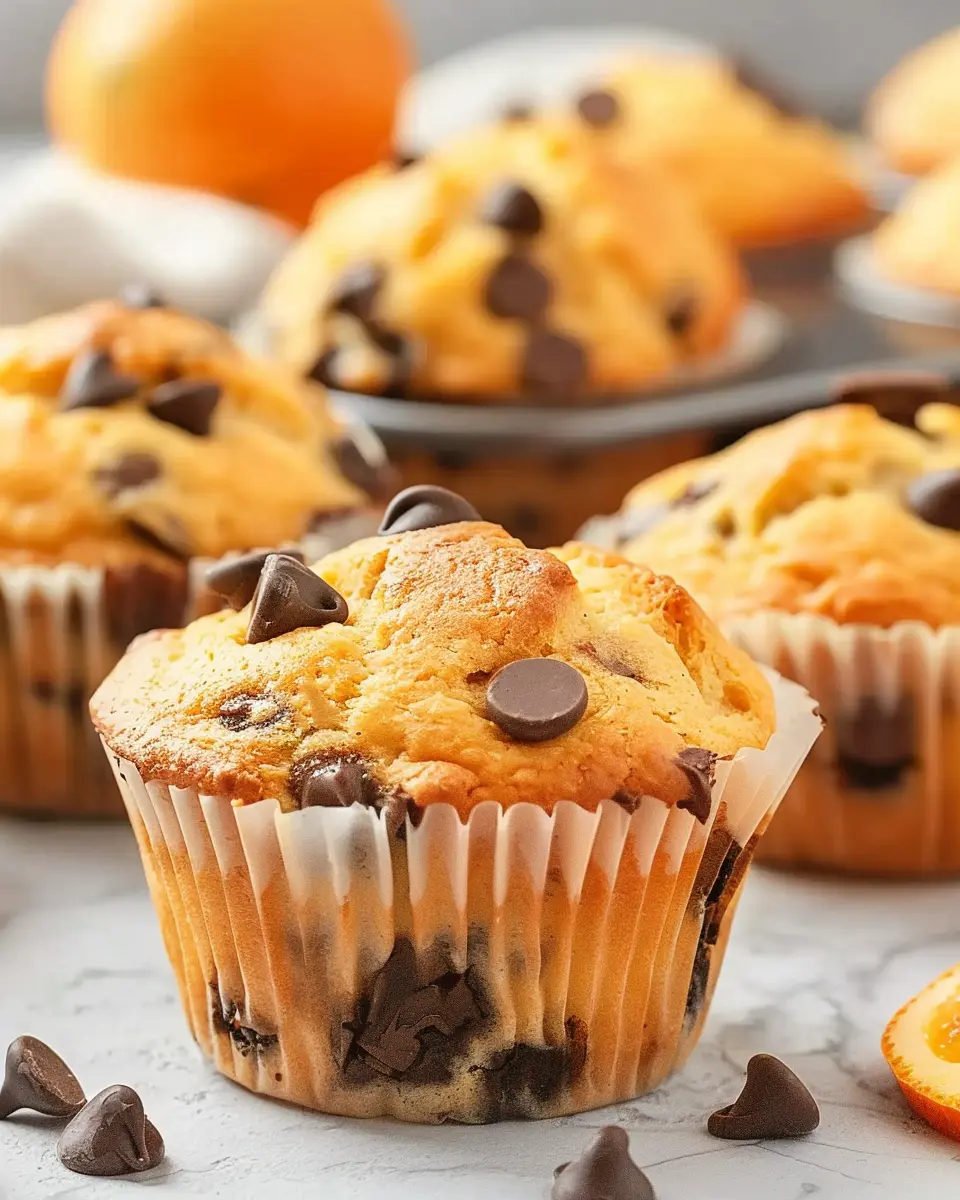 Orange Chocolate Chip Muffins: Easy and Delicious Homemade Treats
