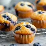 Easy Mini Blueberry Muffins