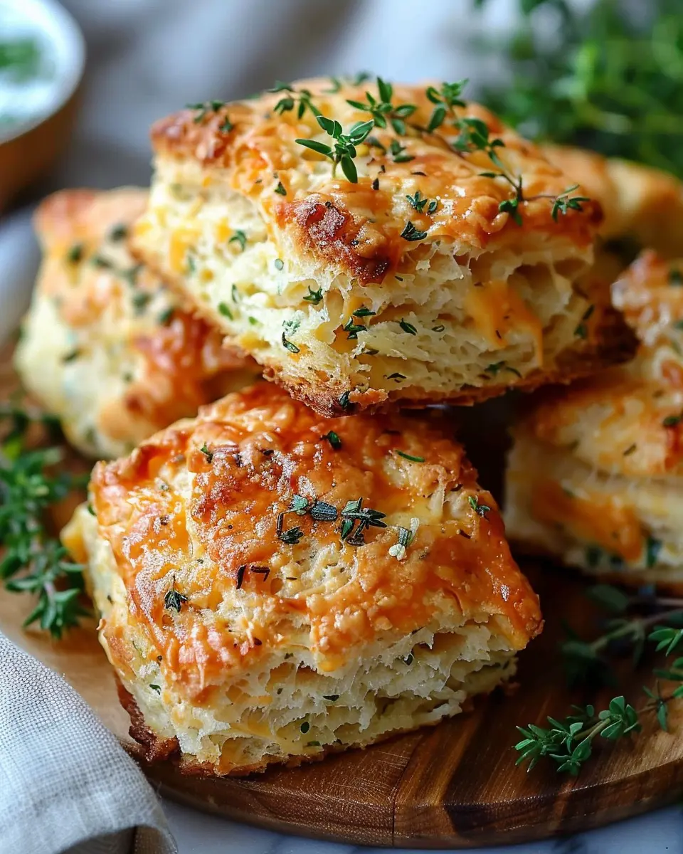 Savory Herb and Cheese Scones: Easy Homemade Delights