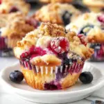 Berry Cream Cheese Muffins