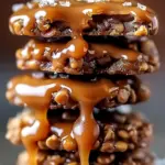 Heavenly Homemade No Bake Salted Caramel Cookies