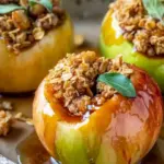Apple Crisp Stuffed Apples