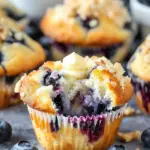 Juicy Blueberry Cream Cheese Muffins